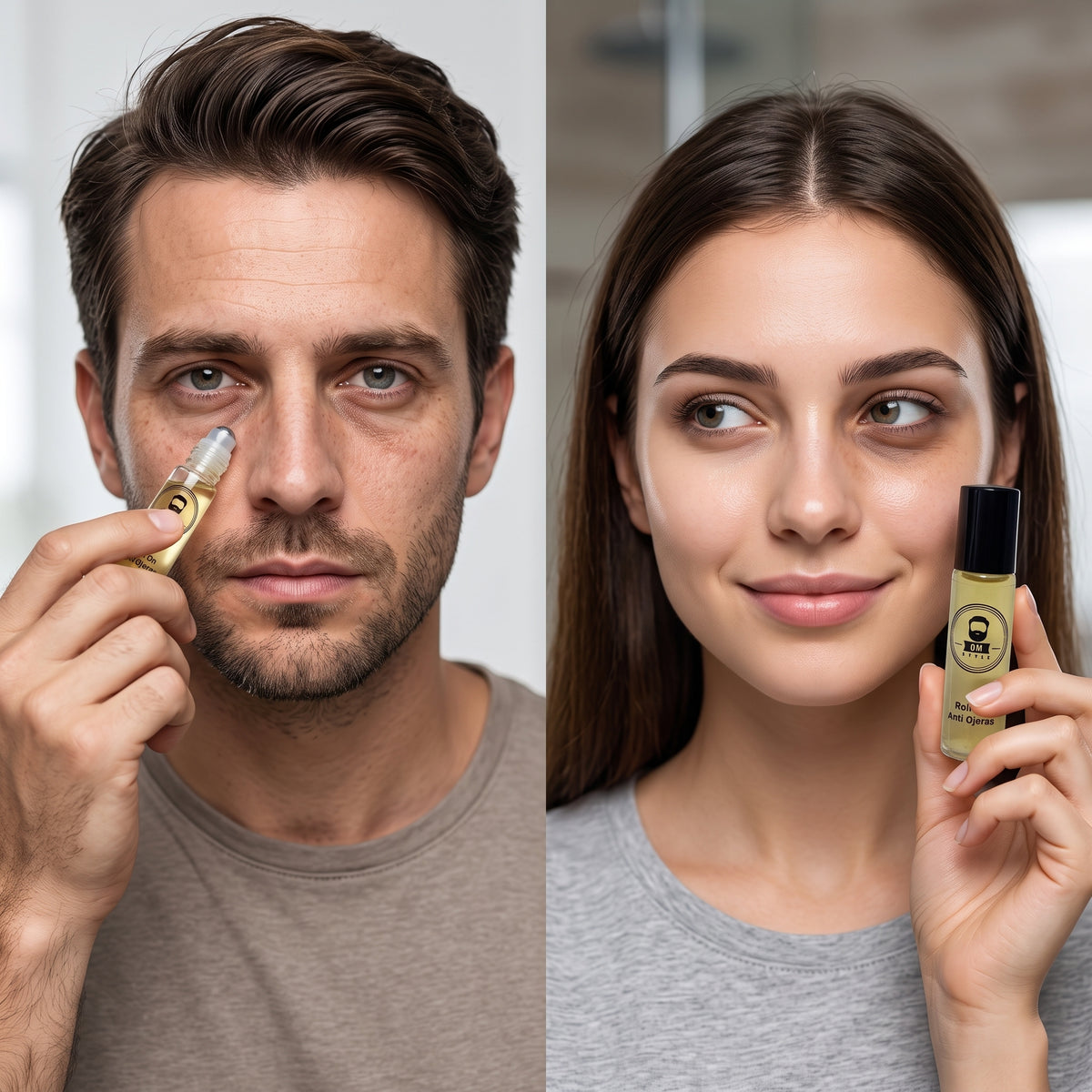 Roll On Anti Ojeras 15ml En Caja + Obsequio (Revitaliza tu mirada y elimina las ojeras.)